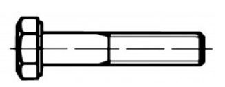 Weights For DIN 931 Hex Bolt