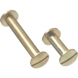 Brass File Screw