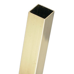 Brass Square Pipe