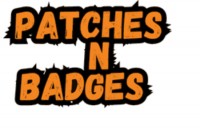 Customized Embroidered Patches USA logo