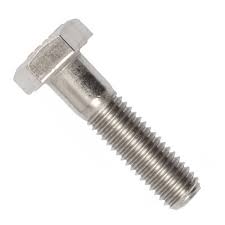 Hexagonal, Hex Head Half Threaded