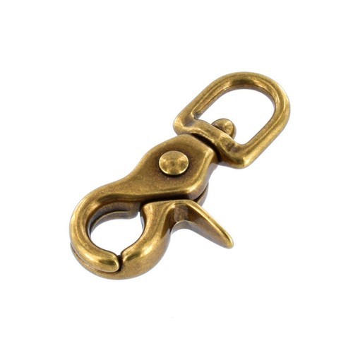 Golden Brass Snap Hooks