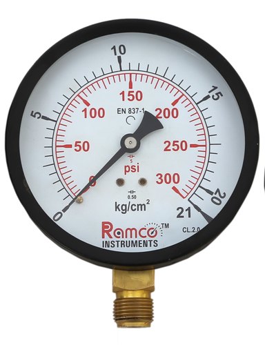Analoge 0-300PSI Utility Pressure Gauge For Industrial, Model Name/Number: 01F1221