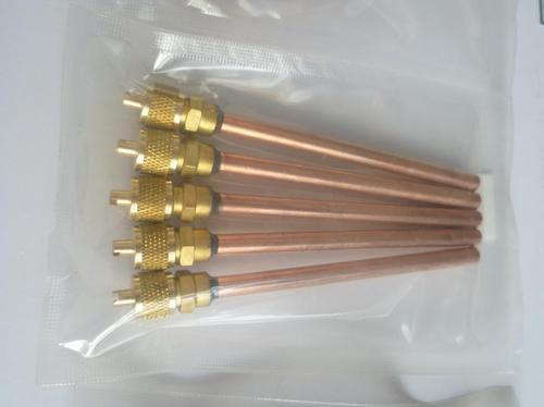 Brass, Copper 1/4 NRV Charging Nipple, For Industrial
