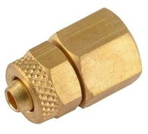 Brasstech Golden 1/4 inch Brass Connector Assembly, For Hose Pipe Fitting, Size: 3/4inch