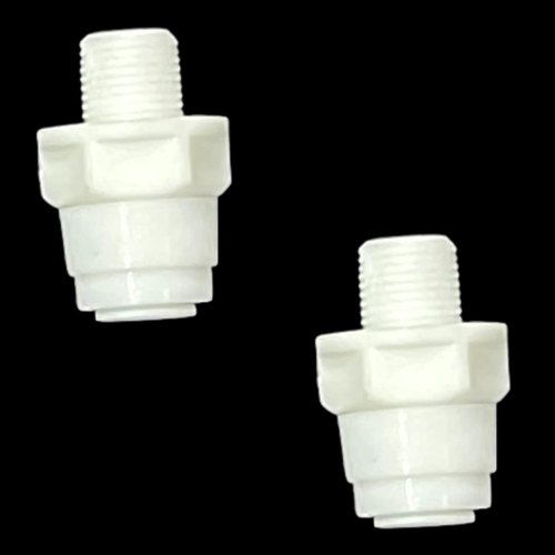 1/8inch Threaded PP Straight Connector, For RO Fitting