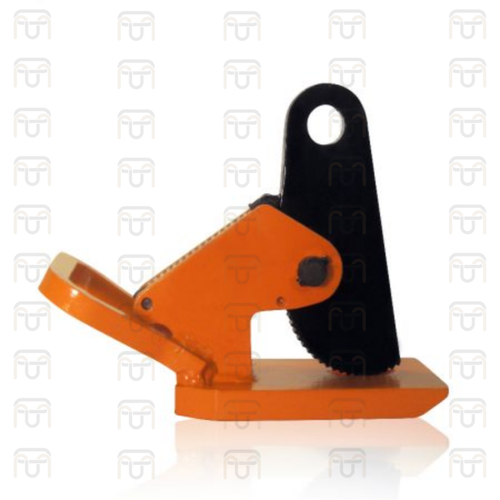 Red Alloy Steel Horizontal Lifting Clamps, For Industrial