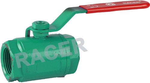 Racer Screwed End MS Ball Valves, Size: 2-3 Inch, for Water