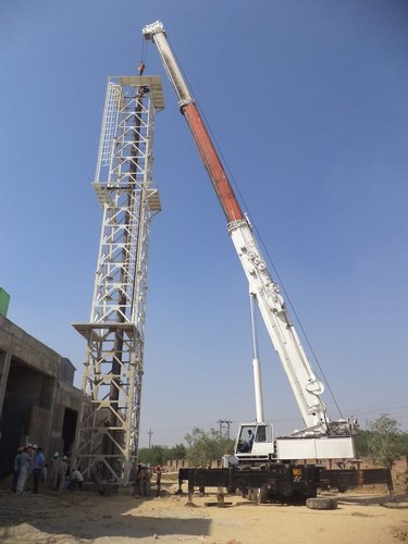 Galvanized Iron 30 MTR Steel Tower, For Industrial