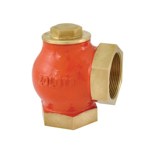 Zoloto Brass/Bronze 1010A Bronze Angle Type Lift Check Valve