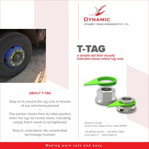 Loose Wheel Lug Nut Indicator, Torque Check Visual Control (33mm)