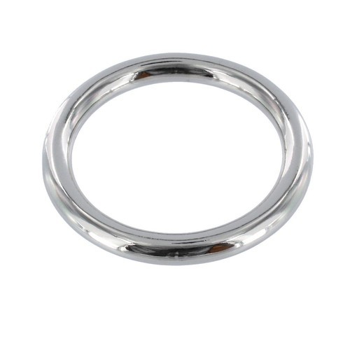 Elegant Enterprises Silver Brass O Rings, Polished