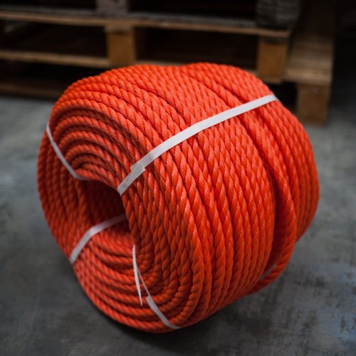 Red 500 mm/reel 12mm High Density Polyethylene (Hdpe) rope, For Industrial