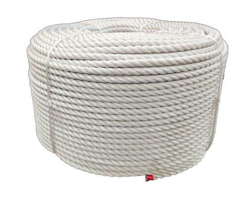 12mm White Danline Rope, For Fishing and Marine, 37.68 Mm
