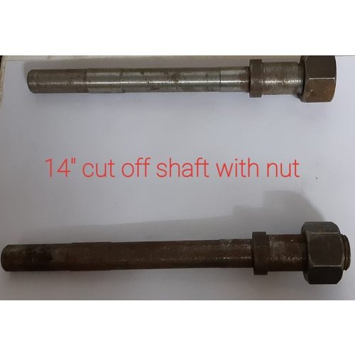 Stainless Steel 14 Inches Cut off Shaft Nut, For Industrial
