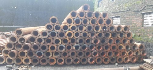 Round MS Hydraulic Seamless Pipe, Thickness: 5 mm, Steel Grade: Mild Steel