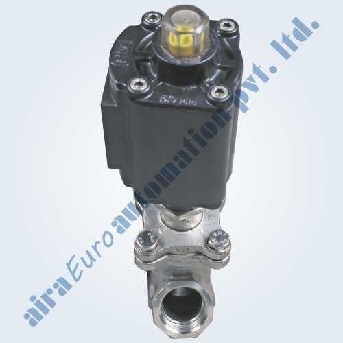 2/2 Way Aluminium Actuator Angle Type On/Off Control Valve BOLTED DESIGN