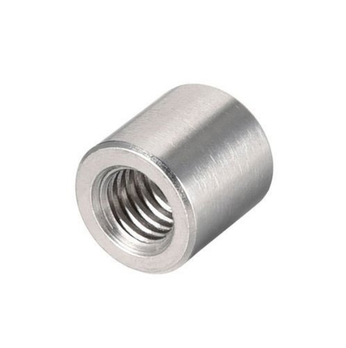 SS Round Nut, Grade: SS316, Size: 4 mm