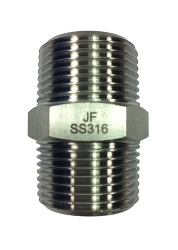 Stainless Steel 316TI Nipples, Size: 1/2 and 3 Inch