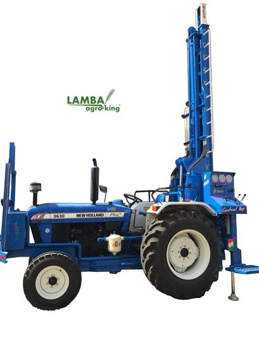Lamba Agro King LAMBA AGROKING TRACTOR MOUNTED DRILLING RIG, Capacity: 150-500 Feet