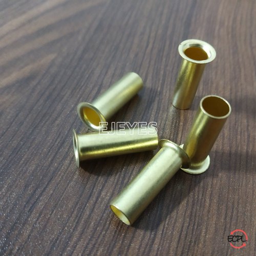 18mm Brass Tube Tubular Rivets Golden