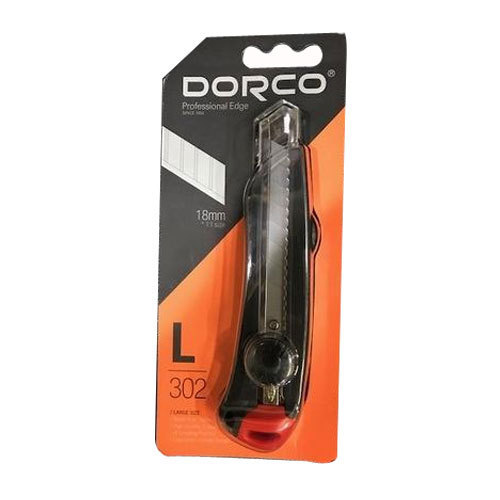 Dorco Heavy Duty Utility Cutter Knife 18mm Blade