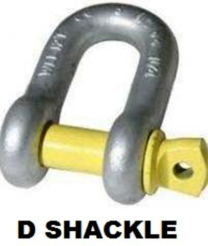 Forged Stainless Steel D Shackle, Size: 8mm-60mm