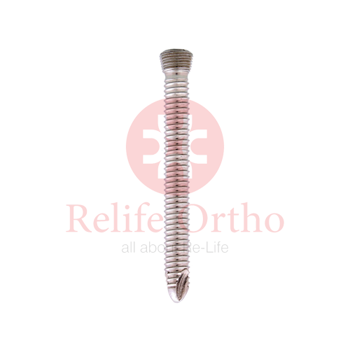 Relife Polished 2.7mm Locking Head Screw, Size: 6mm To 60mm