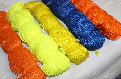 Rope Tech Yellow and Radium Yellow 2 MM to 18 MM HDPE Monofilament Rope