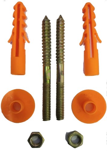 Iron And Plastic 2 Pin Bathroom Fastener