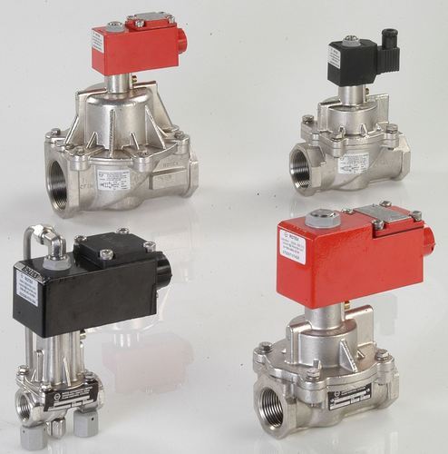 2 Way Piston Operated Solenoid Valve