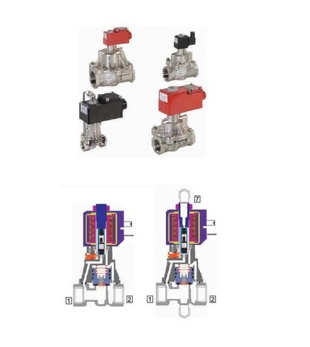 Rotex Aluminium, Brass Pilot Operated Solenoid Valve, Model Name/Number: 21203