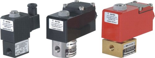 ROTEX 2 Port Solenoid Valve, Size: 0.5mm to 80mm