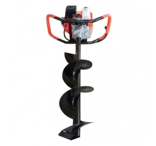 2 Stroke Gasoline Earth Auger, For Digging, 4 Hp