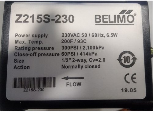 Belimo Actuators 2 Way, 3 Way Mixing Valves For FCU & AHU