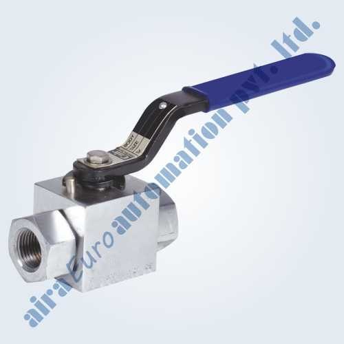 2 Way High Pressure Ball Valve, Size: 1/4 To 1 Inch, AWA