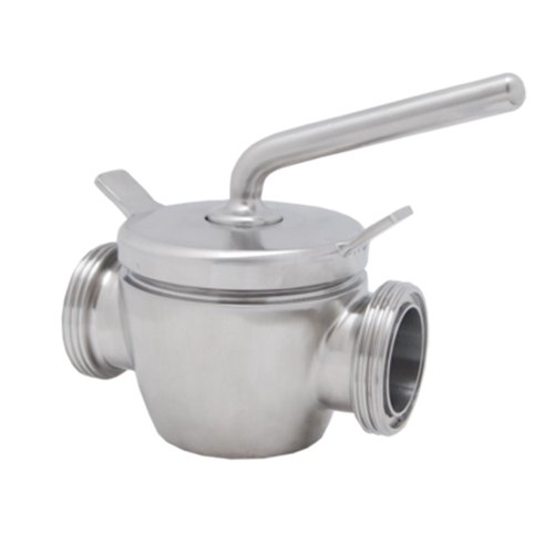 Ss Silver 2 Way Plug Valve, Size: Dn25-dn100, 1-4