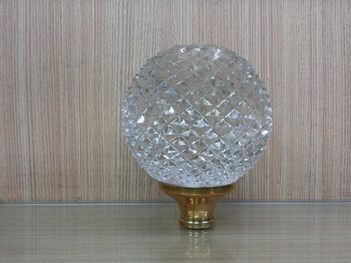 DLITE CRAFTS Clear Cut Glass Door Knob