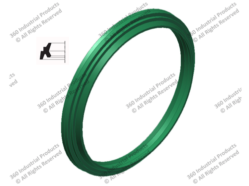 Polyurethane Step Wiper Seal - Double Lip