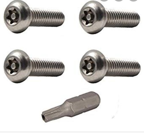 Buraaq Enterprises Round Stainless Steel Button Head Screws, For Hardware Fitting, Size: M3 To M12