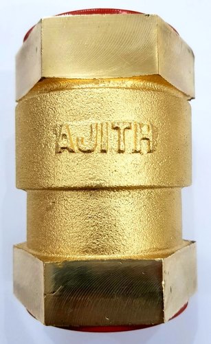 AJITH Water Vertical Check Valve, For Industrial, Valve Size: 40MM