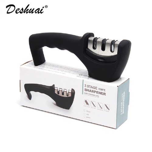 3 Knife Sharpener Hot Selling Handheld Home Stainless Steel, For Kitchen