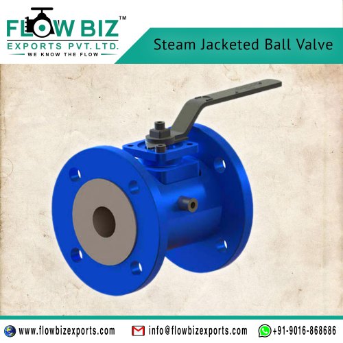 Steam Jacketed Ball Valve