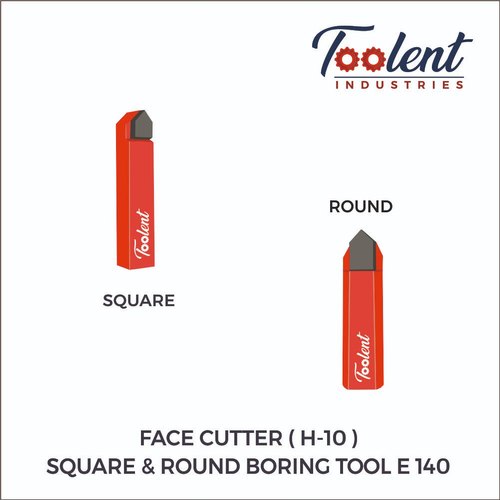 Carbide Face Cutter Square Boring H10 E140 Toolent, For Machining