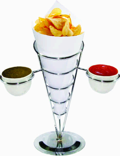 AWKENOX Stainless Steel Snacks Cone