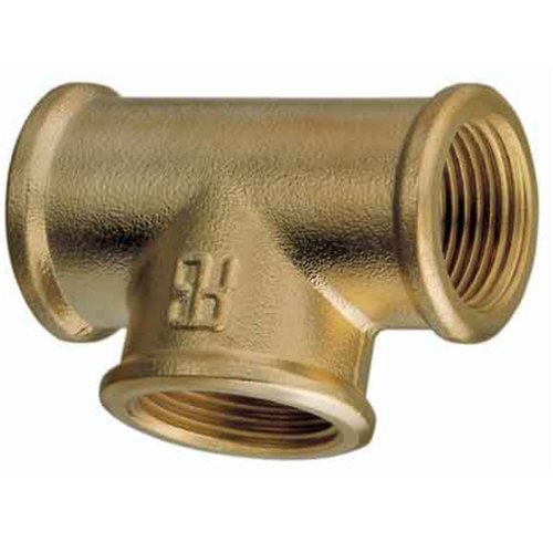 1 inch Buttweld Brass Union Tee, For Plumbing Pipe