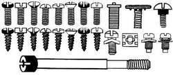 Slotted Machine Screws, Captive Screws, Projection Bolt