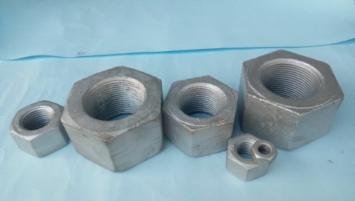 High Tensile Steel 2H Hex Nuts 2.5