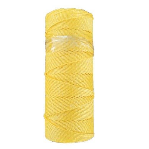 Plain 1.5mm Yellow Nylon PP Rope Tube