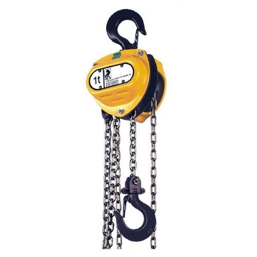 Stainless Steel 2 Ton 3m Heavy Duty Chain Pulley Block, For Lifting Platform